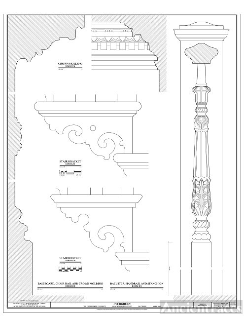 Star Brackets and Crown Molding - Evergreen, 4545 North...