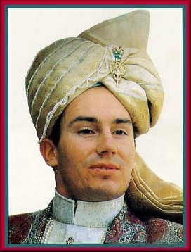 Aga Khan IV as a young man