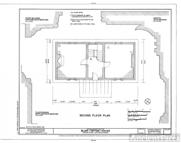 HABS VA,2-SCOTS,10- (sheet 4 of 9) - Blair House,...