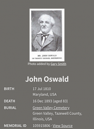 A photo of John Oswald