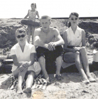 San Diego beach 1959