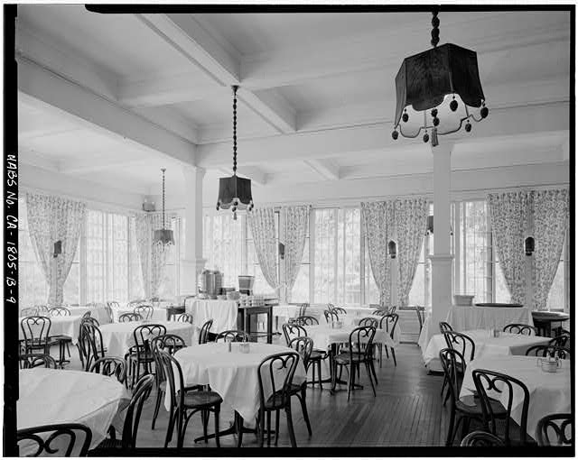 9. DINING ROOM - Wawona Hotel, Hotel, Wawona, Mariposa...