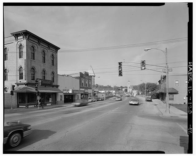 12. VIEW FROM WEST APPROACH - Main Street Bridge,...