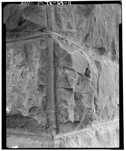 DETAIL OF FOUNDATION AT E. END. - Clear Fork of Brazos...