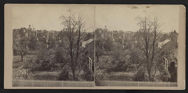 General View, Chambersburg, Franklin Co., Pa., destroyed...
