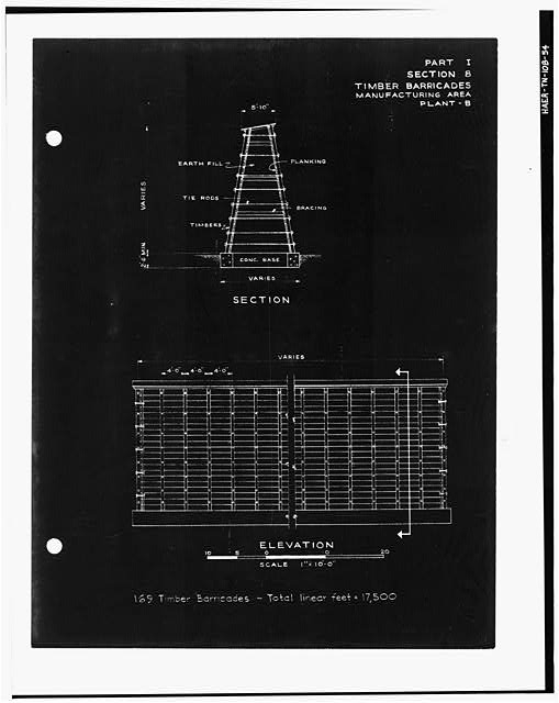 54. Photograph of a line drawing. 'PART I, SECTION 8,...