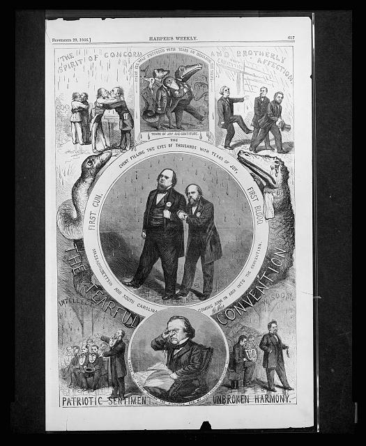 The tearful convention / Th. Nast.