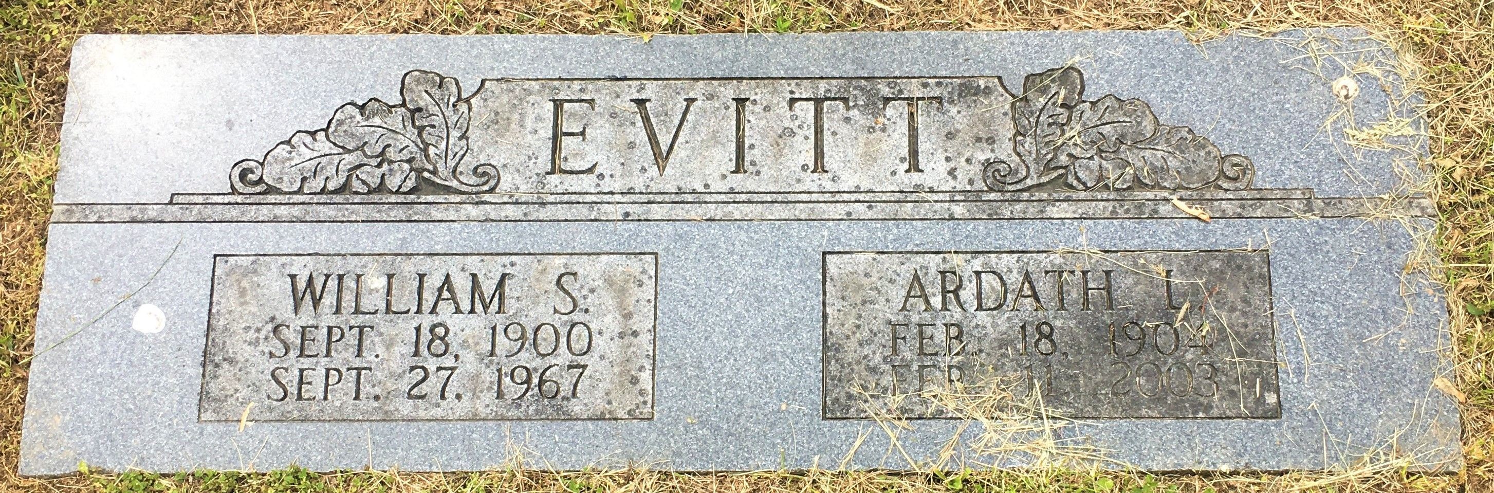 Ardath Evitt Gravesite