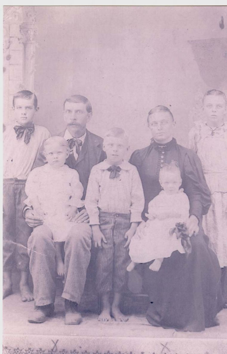 Henry Lee & Artimecia (Stratton) Johnson Family