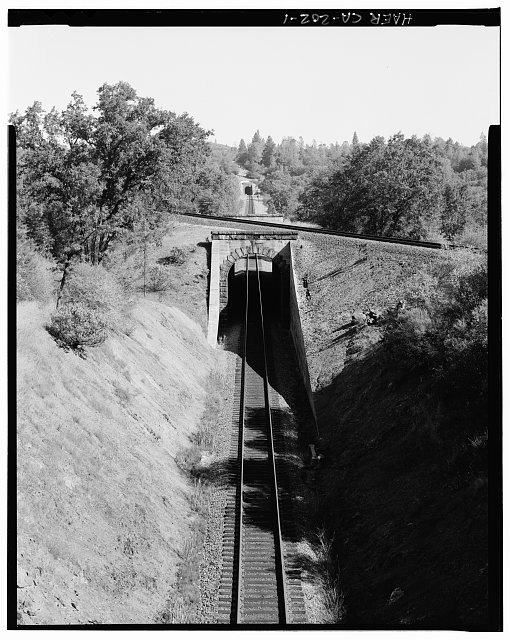 1. West portal of Tunnel 26, contextual view to northeast...