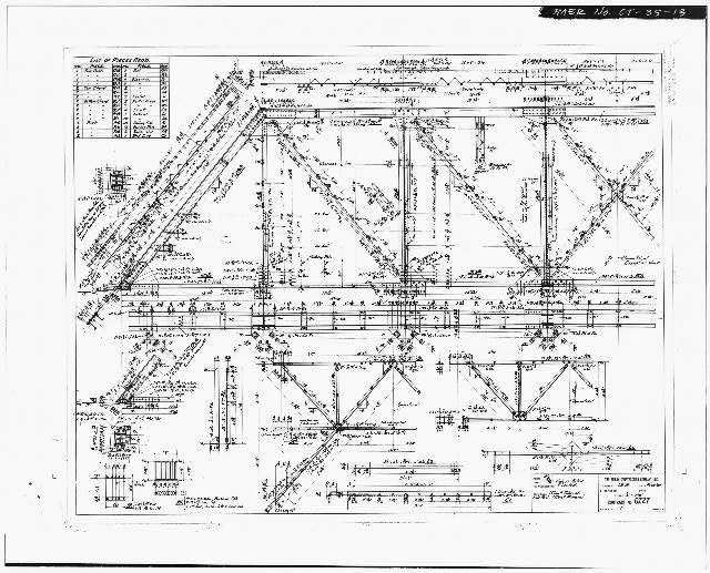 13. PLAN SHEET SHOWING CROSS MEMBERS - Frost Bridge Road...