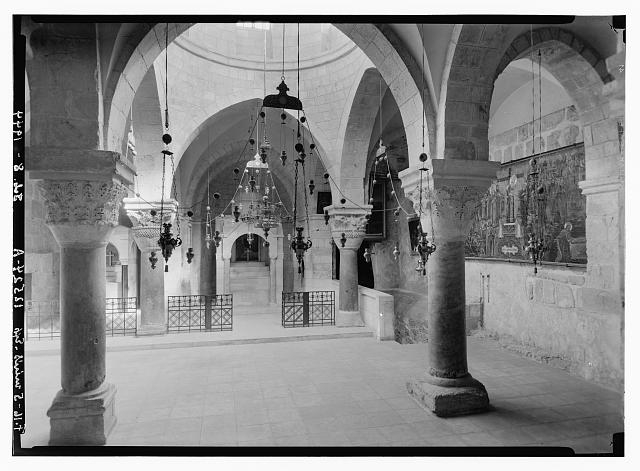 Chapel of St. Helena in Ch. [i.e., Church] of Holy Sepulchre