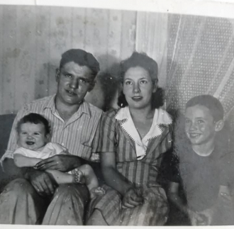 Edward Sylvers , Elsie Sylvers (moore) , Patricia Stewart (Sylvers) as baby , Douglas Sylvers big brother