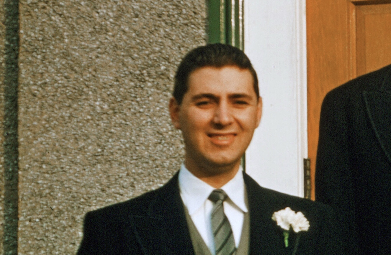 Arthur Jennings Lavallee at his cousin’s wedding 