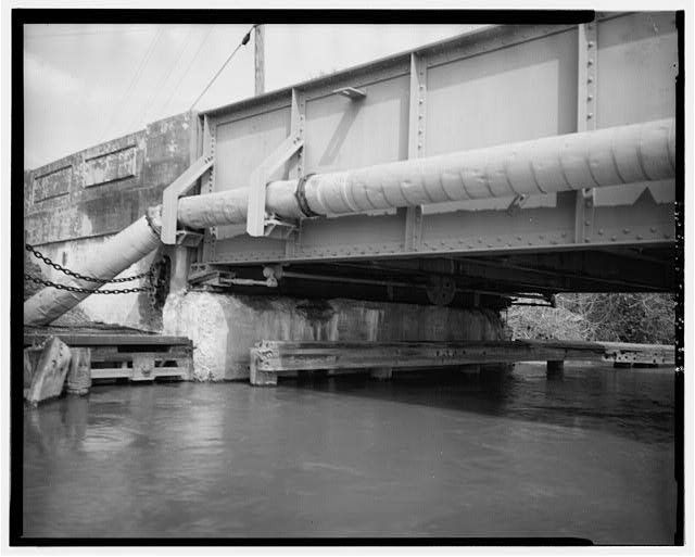 8. SIDE VIEW, LOOKING NORTHEAST AT ABUTMENT AREA - Odessa...