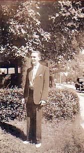 Jimmy in yard