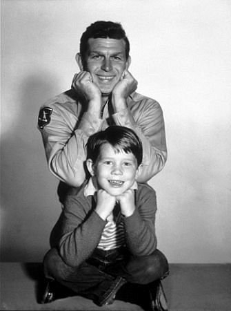 Andy Griffith & Ron Howard, c1960, CA