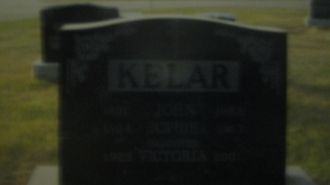 Kelar Family headstone