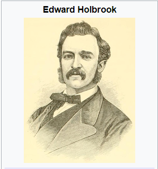 Edward Dexter Holbrook      May 6, 1836 – June 18, 1870   Elyria, Ohio