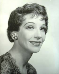 She became a character actress when she reached middle age.