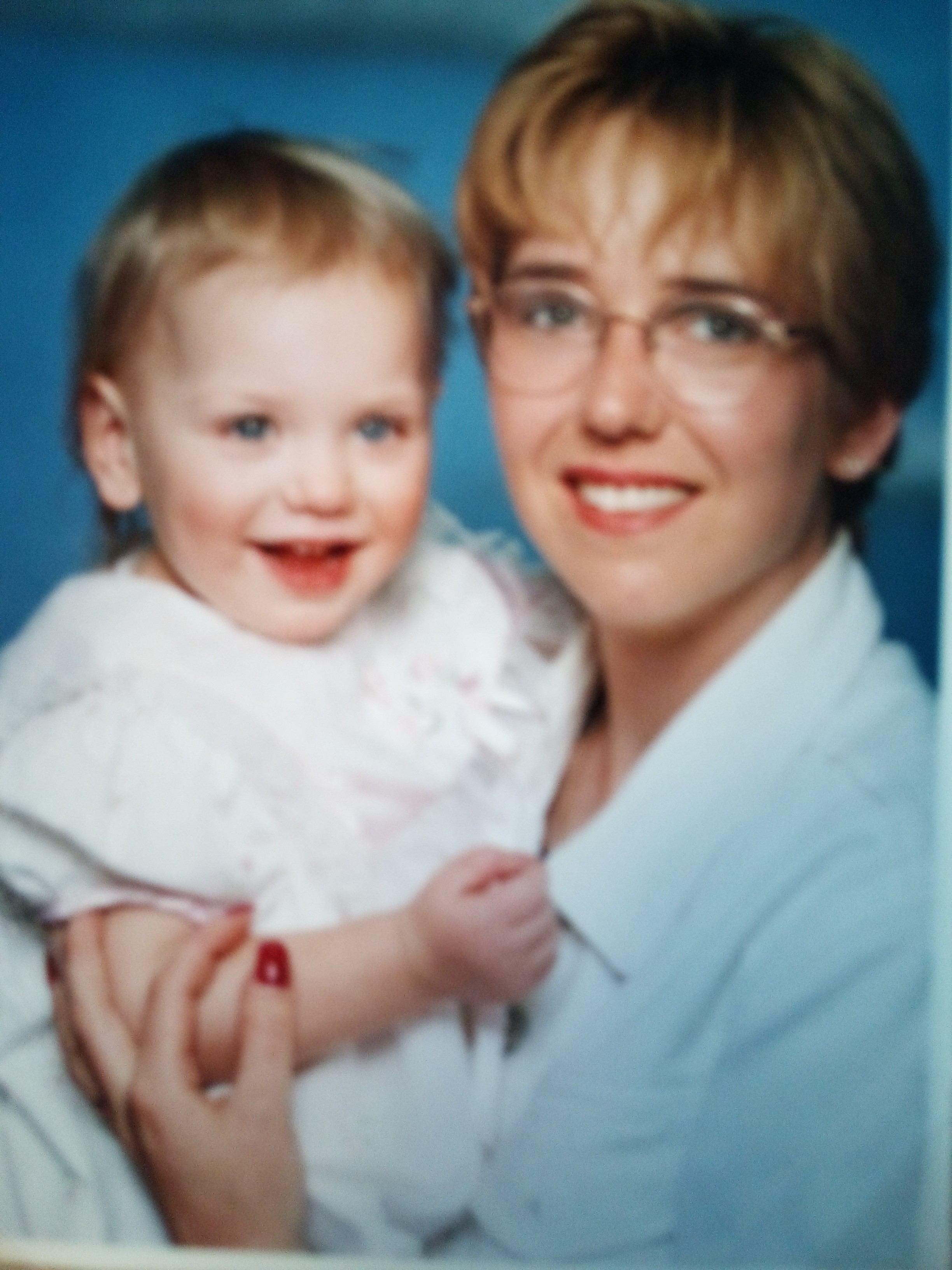 Julie with Alexandra Timins