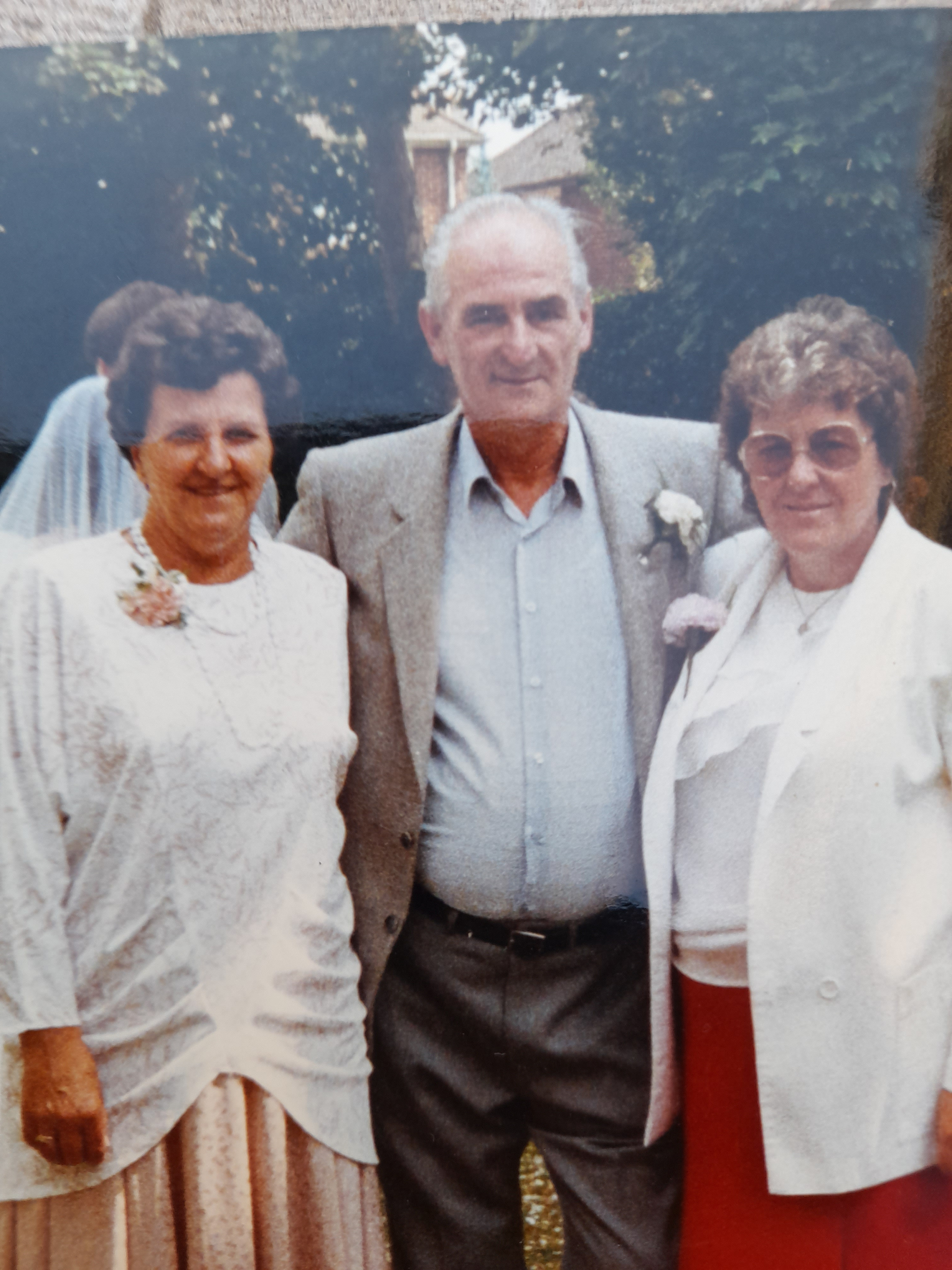 Bessie Coffin on the left 