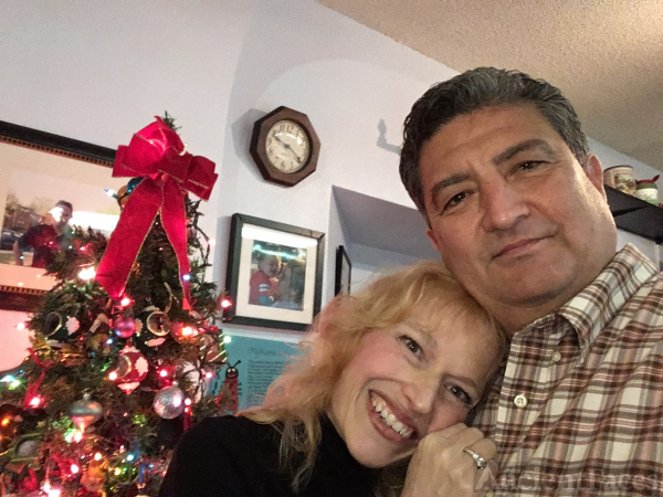 Joe Vera Jr with his wife Julia M Watson Vera 2022