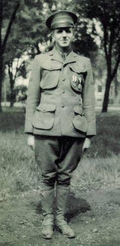 Ralph Dietz in Uniform