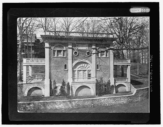 Copy image of "Colonial Club - East Front" (NPS postcard...