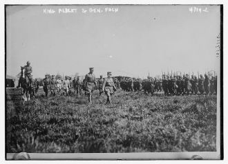 King Albert & Gen. Foch