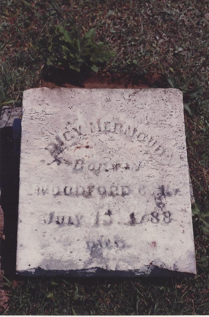 Dicy (Crowder) Mermoud's headstone