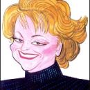 Marcia Lewis caricature