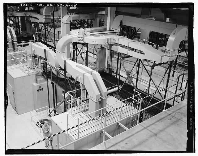 95. View of transmitter building no. 102 second floor...