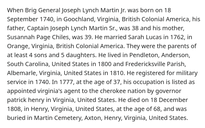 Brig General Joseph Lynch Martin Jr.
