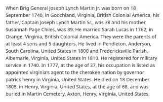 A photo of Brig General Joseph Lynch Martin Jr.