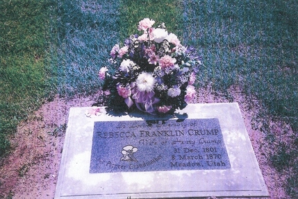 Rebecca Franklin gravestone