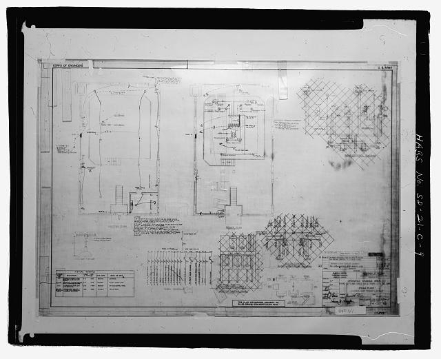 9. Lighting & power layout. - Ellsworth Air Force Base,...