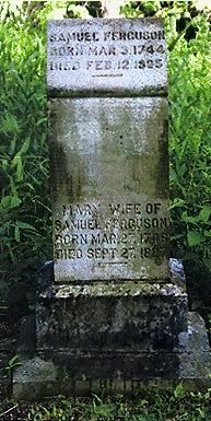 Samuel & Mary Ferguson Headstone