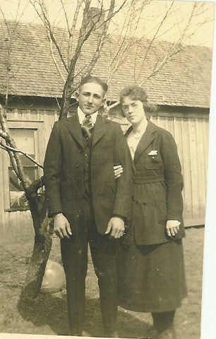 Roy E. Neal With His Wife, Beulah (White)