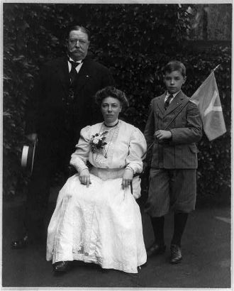 William Howard Taft and family