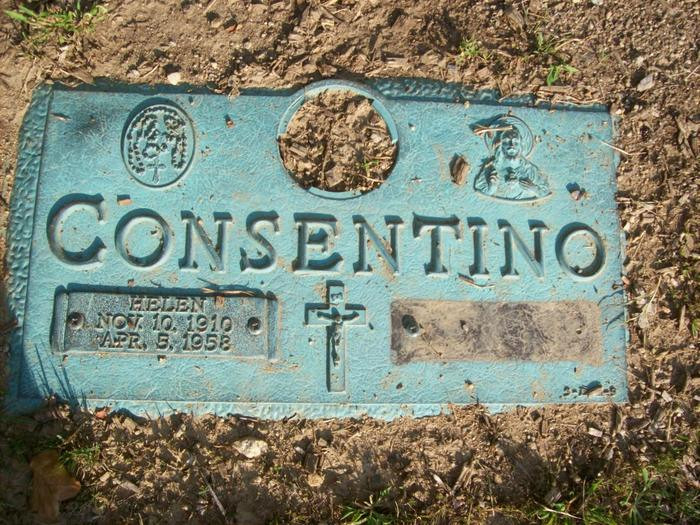 Helen & Samuel Consentino Gravestone 
