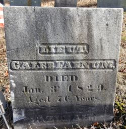 Caleb Farnum's Grave
