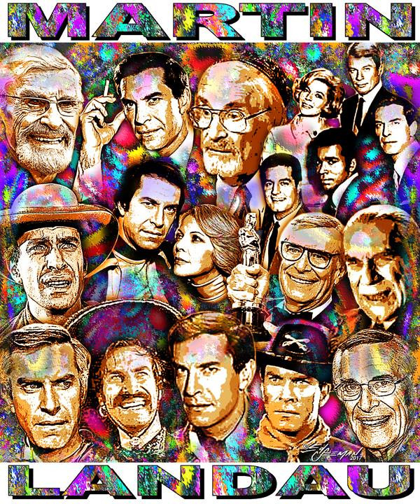 Ed Seemon's Martin Landau Tee Shirt.