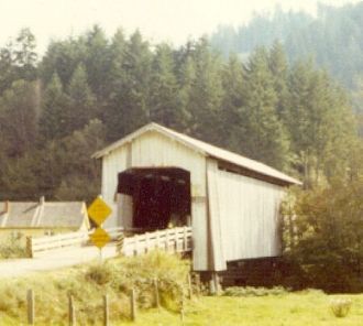 Meadows Covered Bridge, Oregon 1978