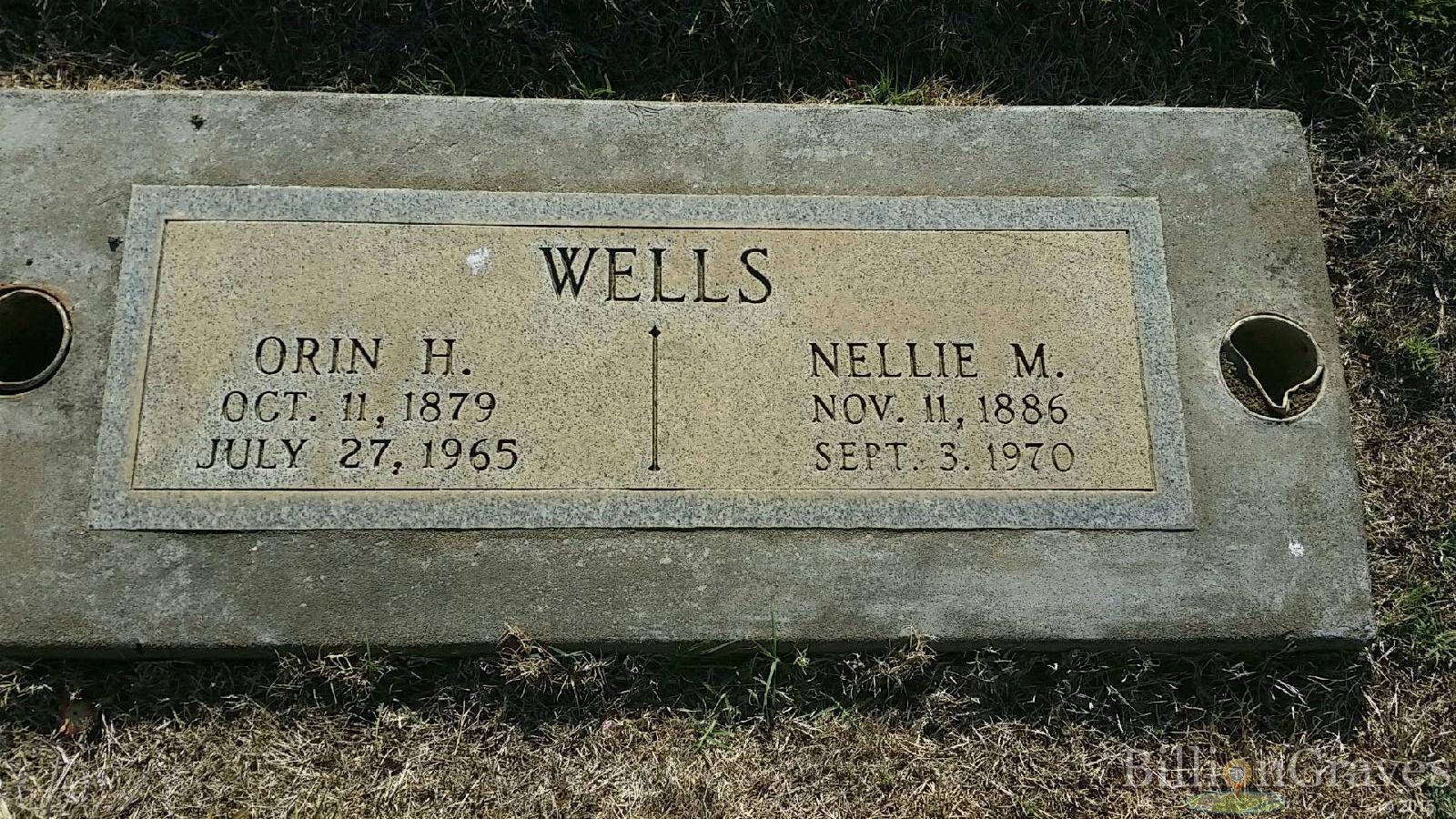 Orin Harvey Wells and Wife Nellie