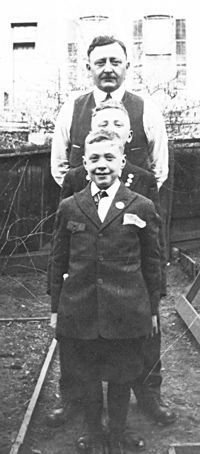 Bill Smith with sons Willie and Eddie
