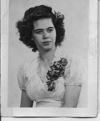 Bobbie Ruth Ozment at age 14