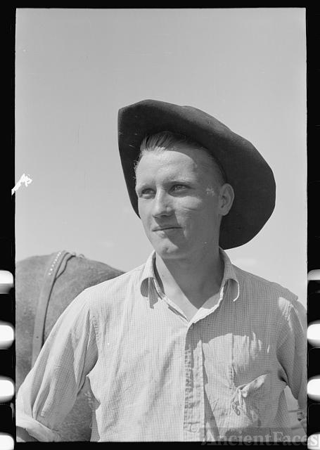 Mormon farmer, Box Elder County, Utah