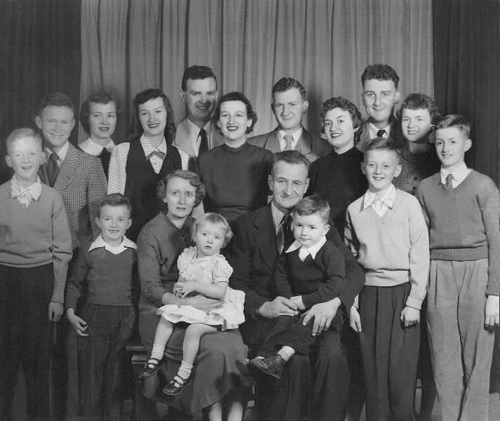 Oliver, Ruth (Mossengren) Wolner Family, 1953