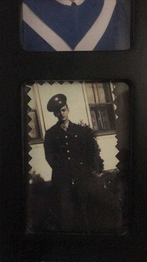 Fred in Army Uniform